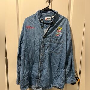 Jeff Gordon vintage button down